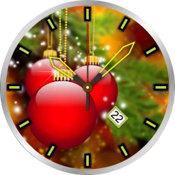 Christmas Clock Live Wallpaper 아이콘